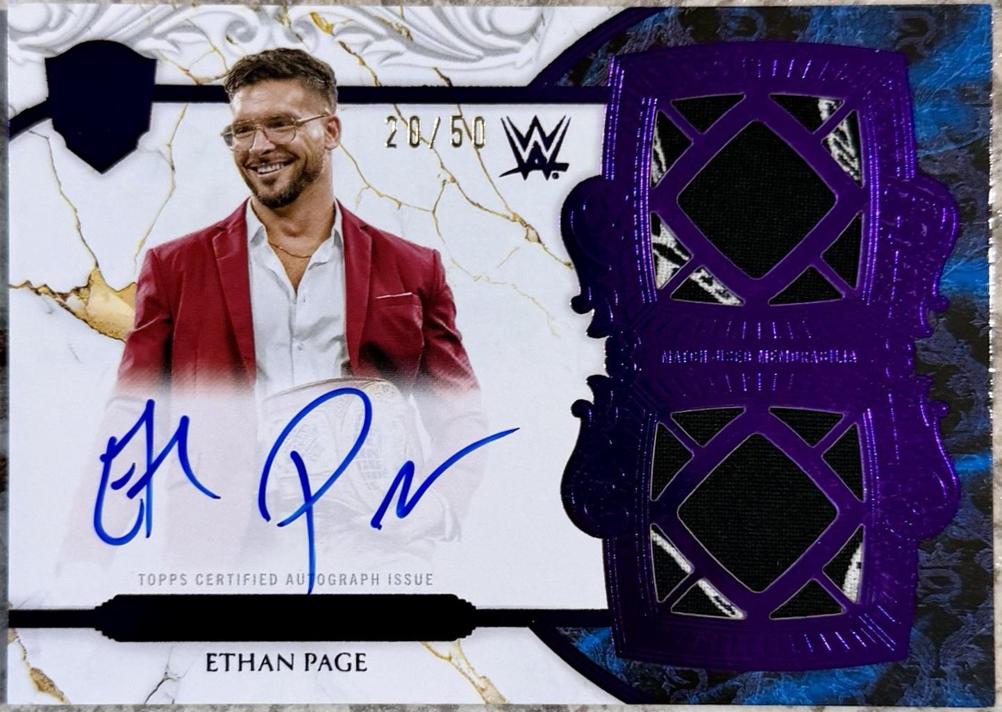 Ethan Page [Purple] #RES-EPA