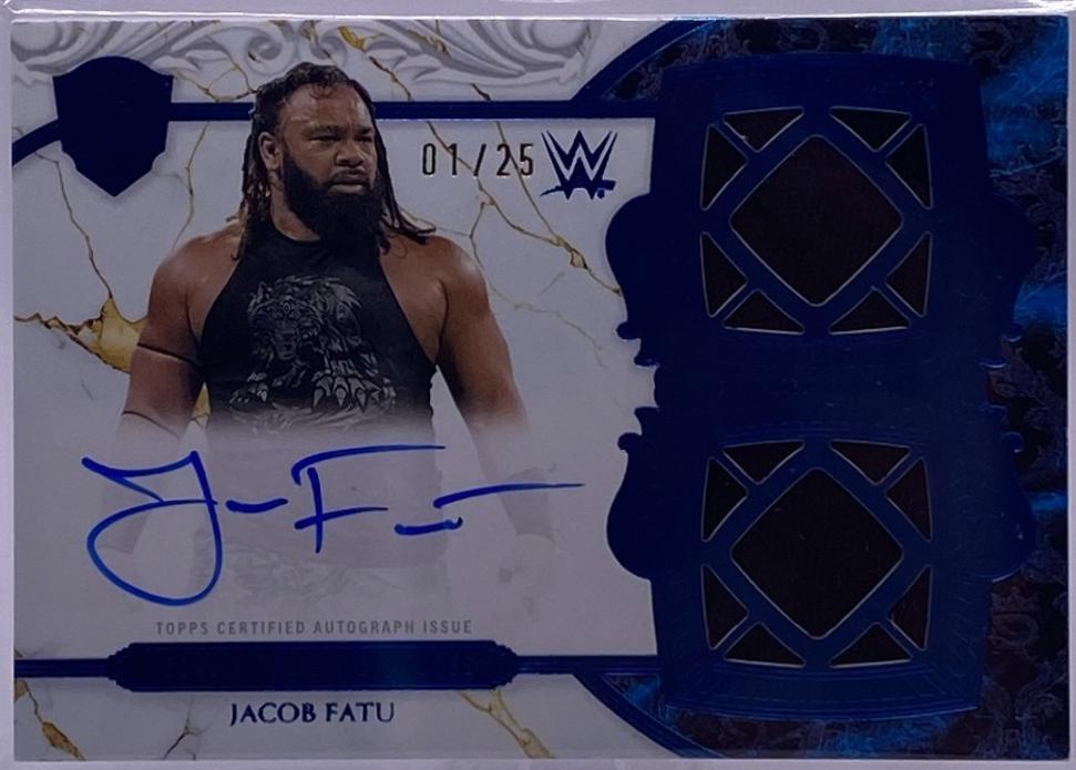 Jacob Fatu [Blue] #RES-JFA