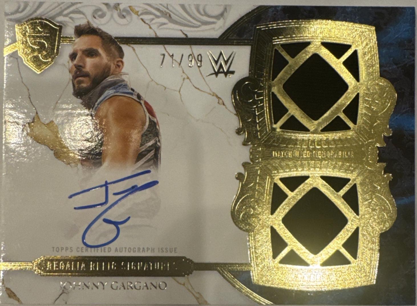 Johnny Gargano #RES-JGA