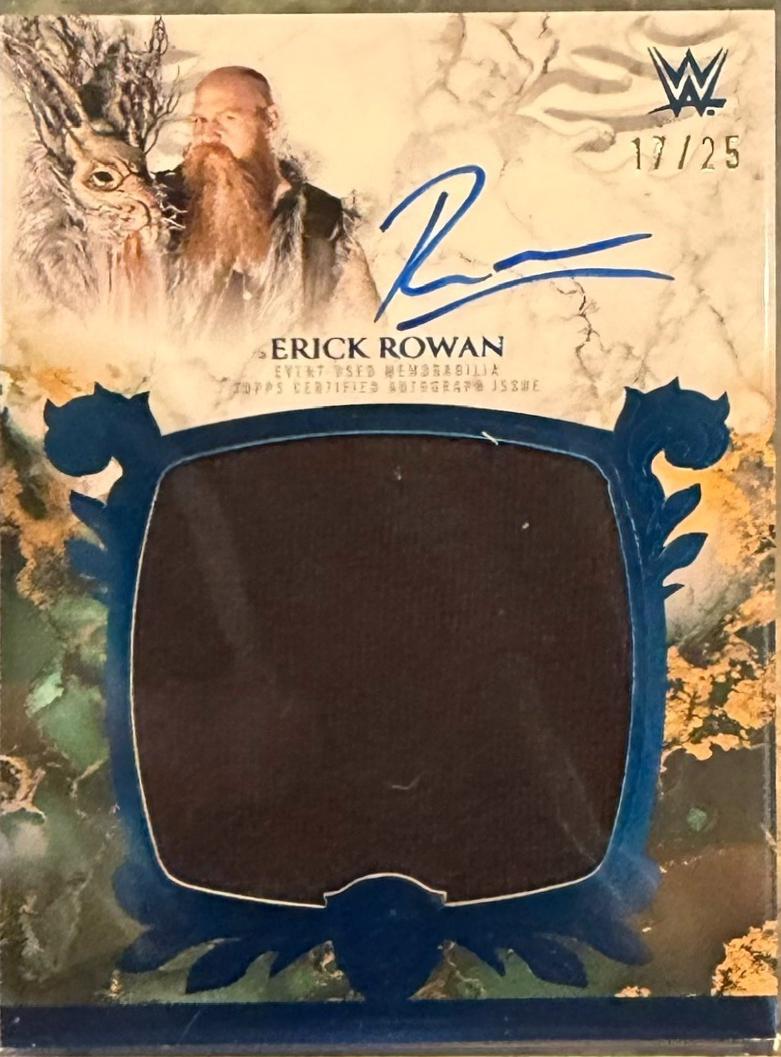 Erick Rowan [Blue] #RYA-ERO