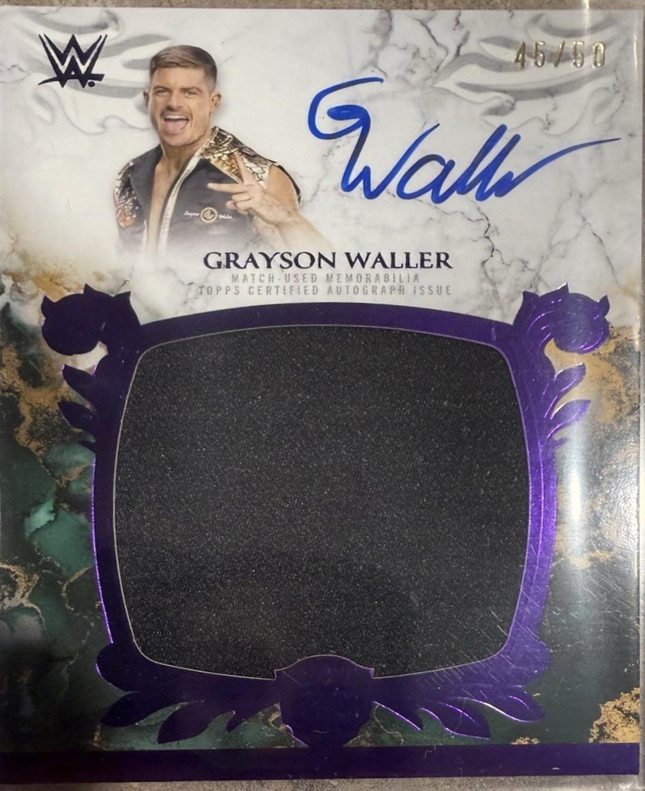 Grayson Waller [Purple] #RYA-GWA