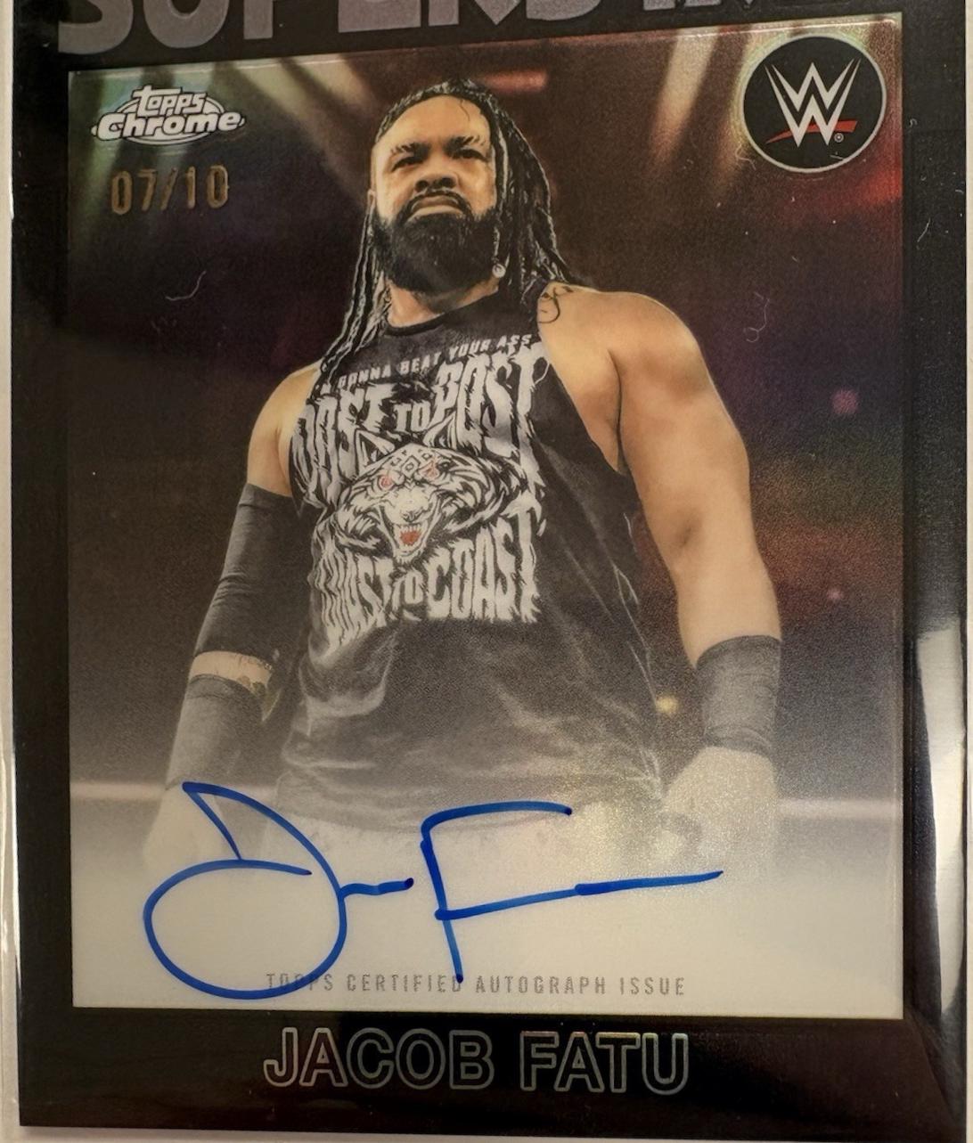 Jacob Fatu [Black] #86T-JF