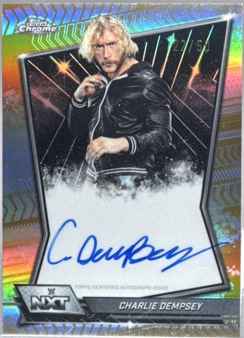 Charlie Dempsey [Gold Refractor] #NXT-CHA