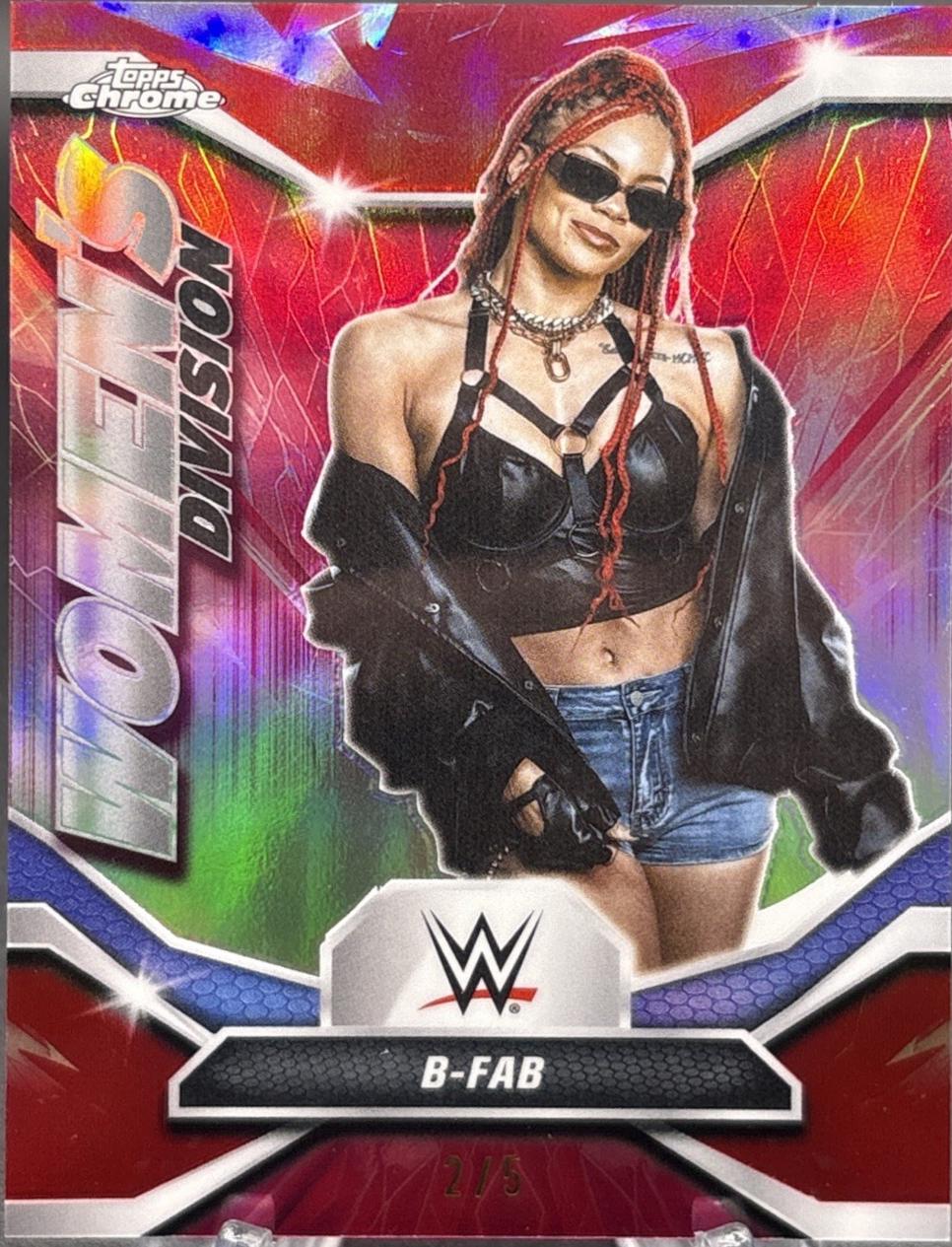 B-Fab [Red Refractor] #WDV-35
