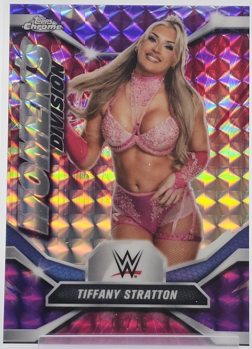 Tiffany Stratton [Purple Geometric Refractor] #WDV-23