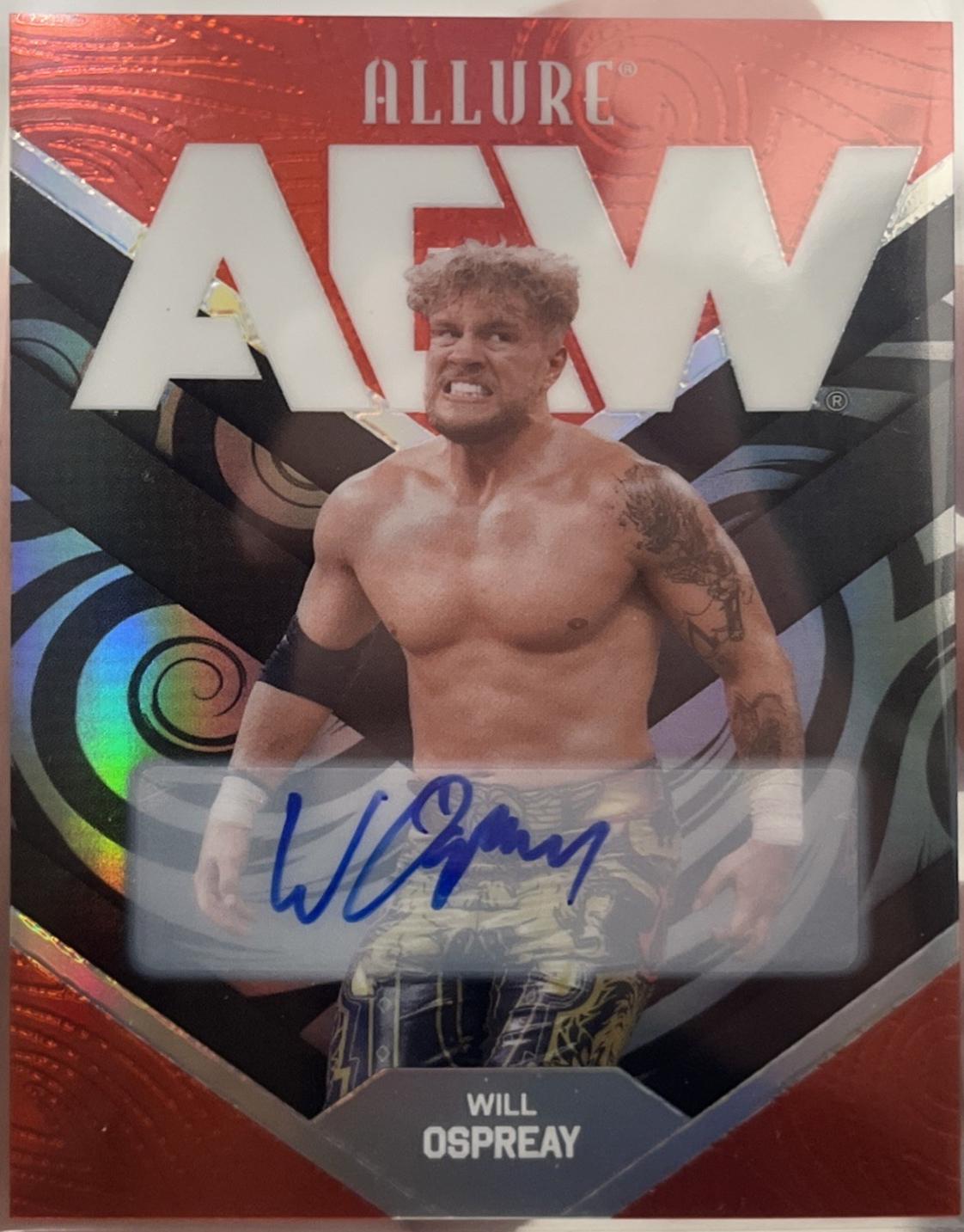 Will Ospreay [Red Autograph] #2