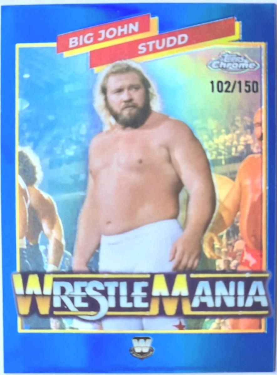 Big John Studd [Blue Refractor] #WMR-7