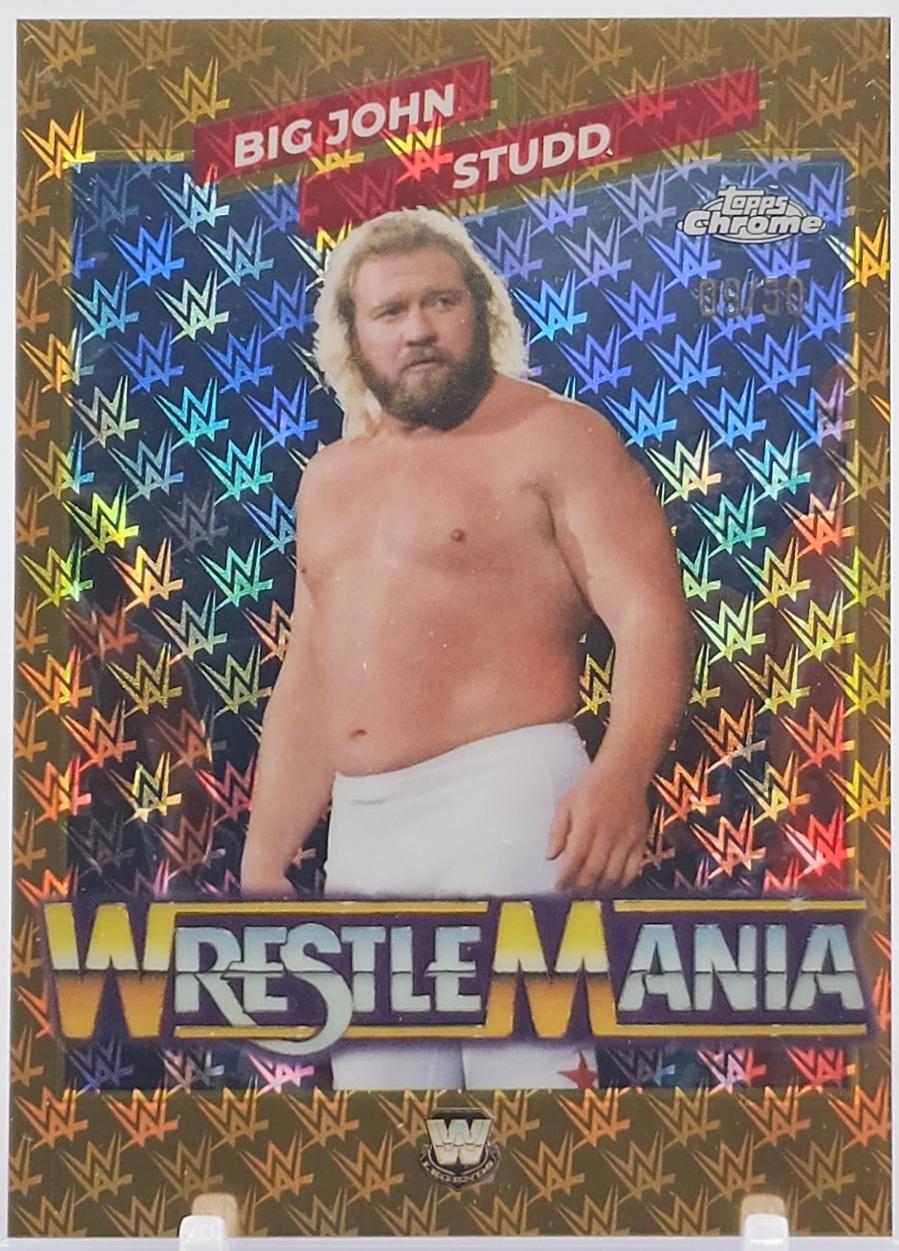 Big John Studd [Gold Refractor] #WMR-7