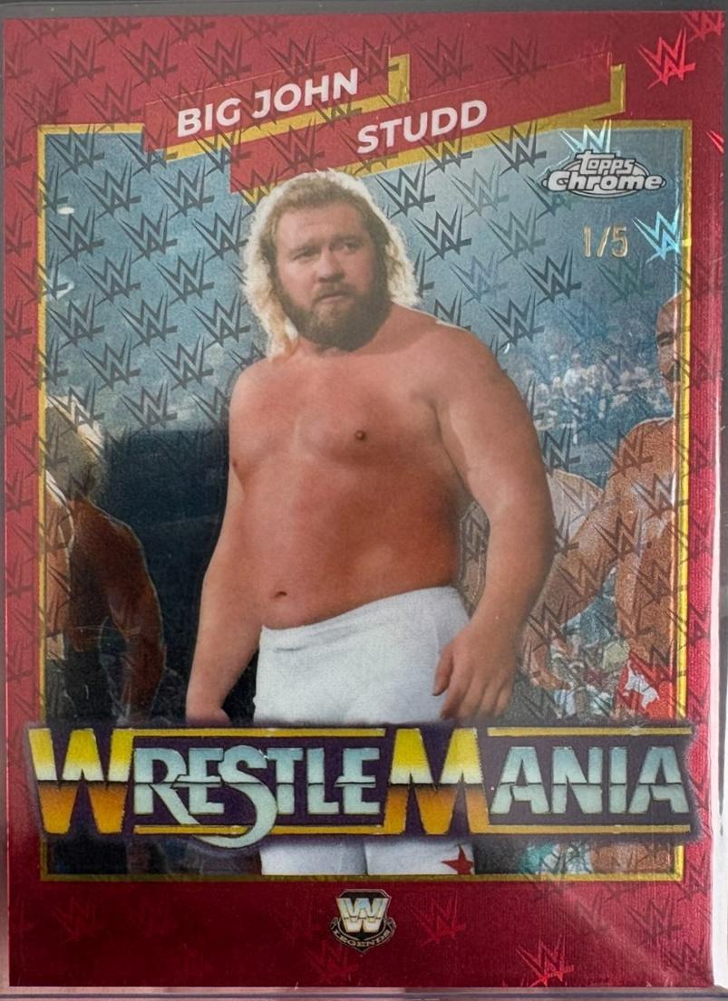 Big John Studd [Red Refractor] #WMR-7