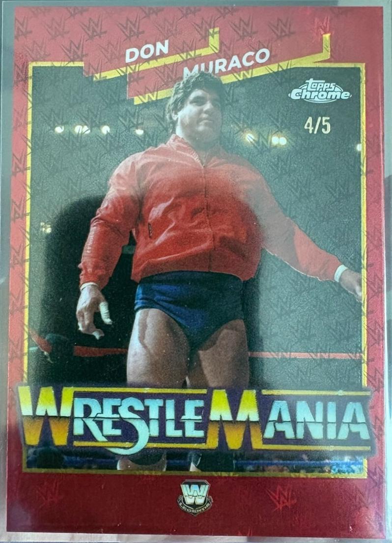 Don Muraco [Red Refractor] #WMR-1