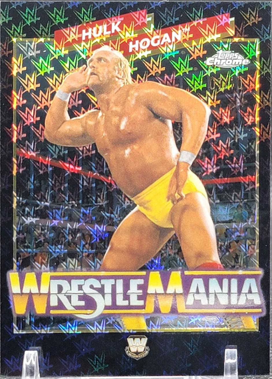Hulk Hogan [Black Refractor] #WMR-15
