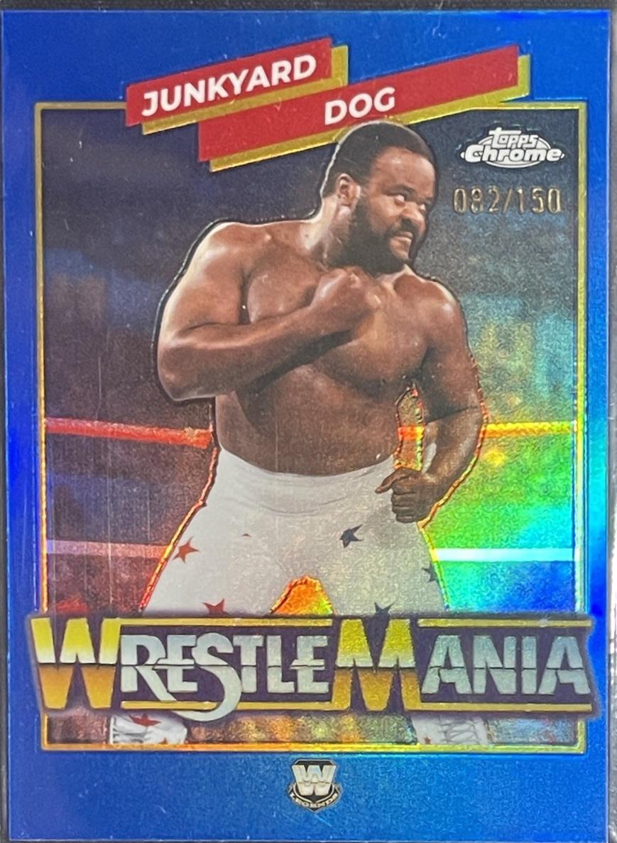 Junkyard Dog [Blue Refractor] #WMR-13
