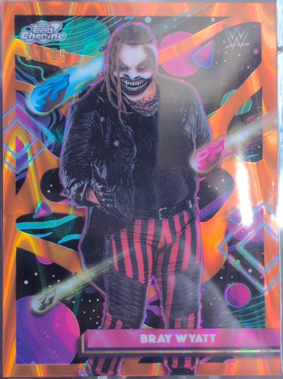 Bray Wyatt [Orange Galactic Refractor] #77