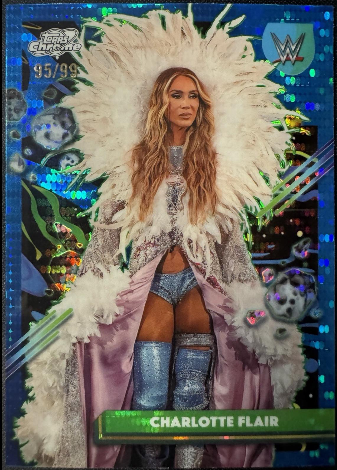 Charlotte Flair [Blue Moon Refractor] #175