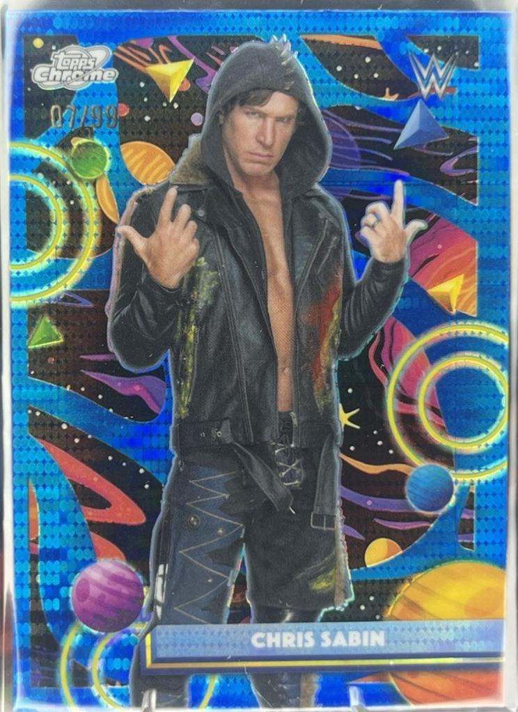 Chris Sabin [Blue Moon Refractor] #199