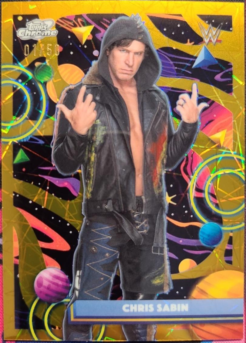 Chris Sabin [Gold Interstellar Refractor] #199
