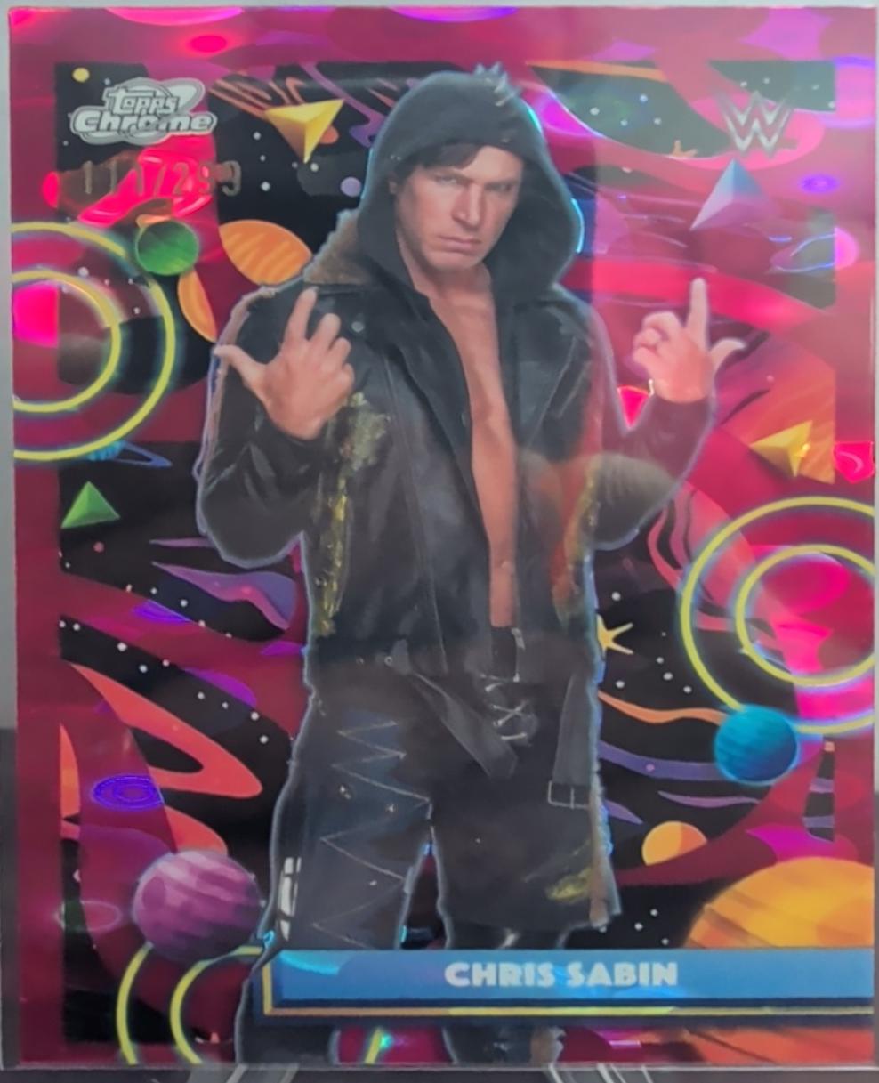 Chris Sabin [Magenta Cosmos Refractor] #199