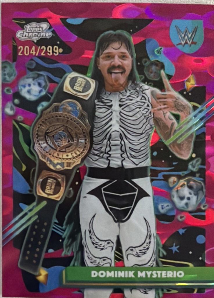 Dominik Mysterio [Magenta Cosmos Refractor] #70