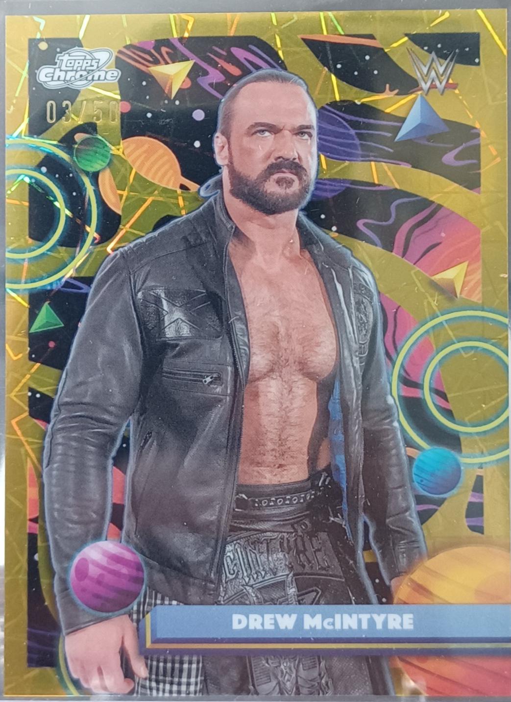 Drew McIntyre [Gold Interstellar Refractor] #40