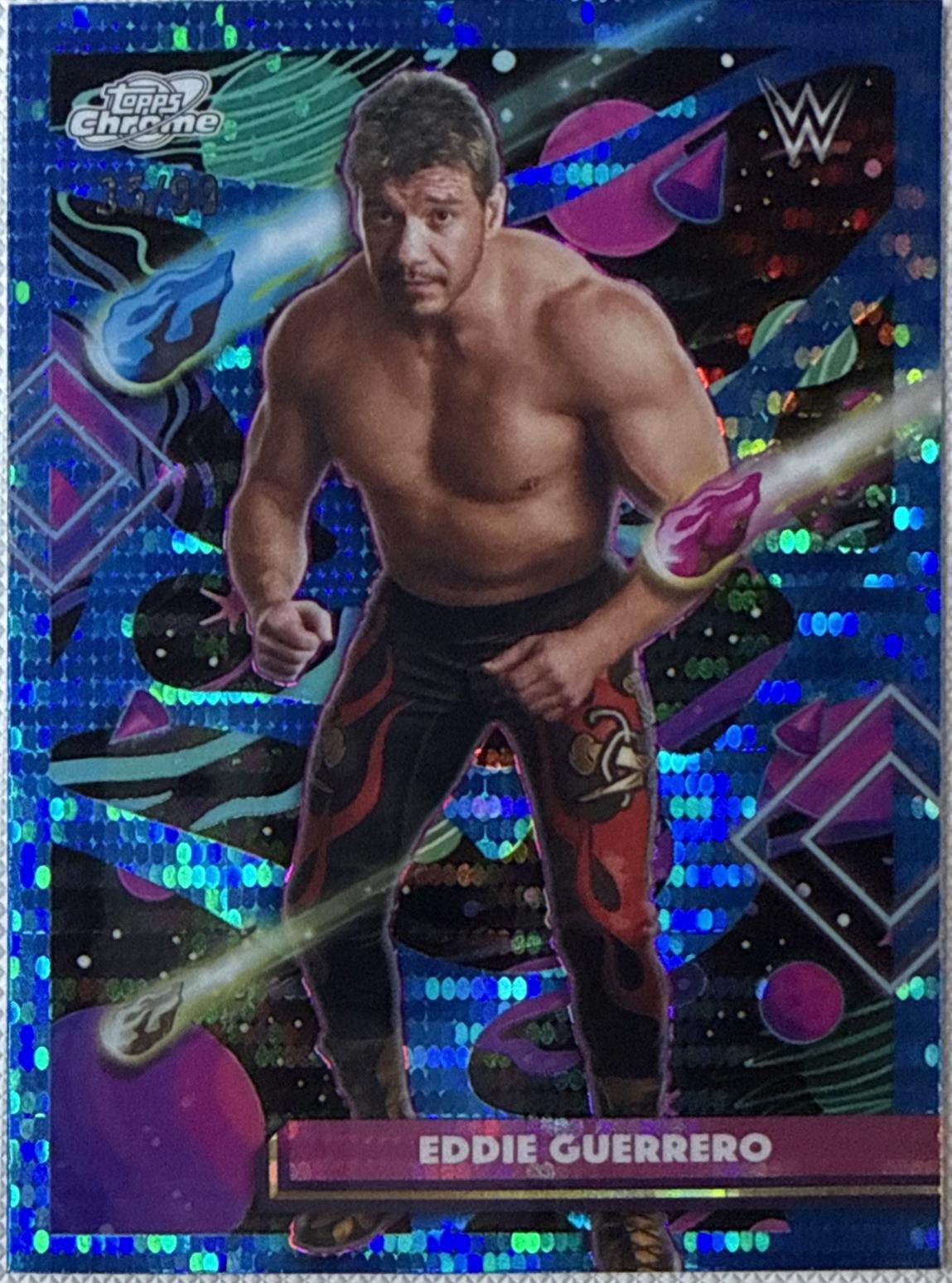 Eddie Guerrero [Blue Moon Refractor] #180