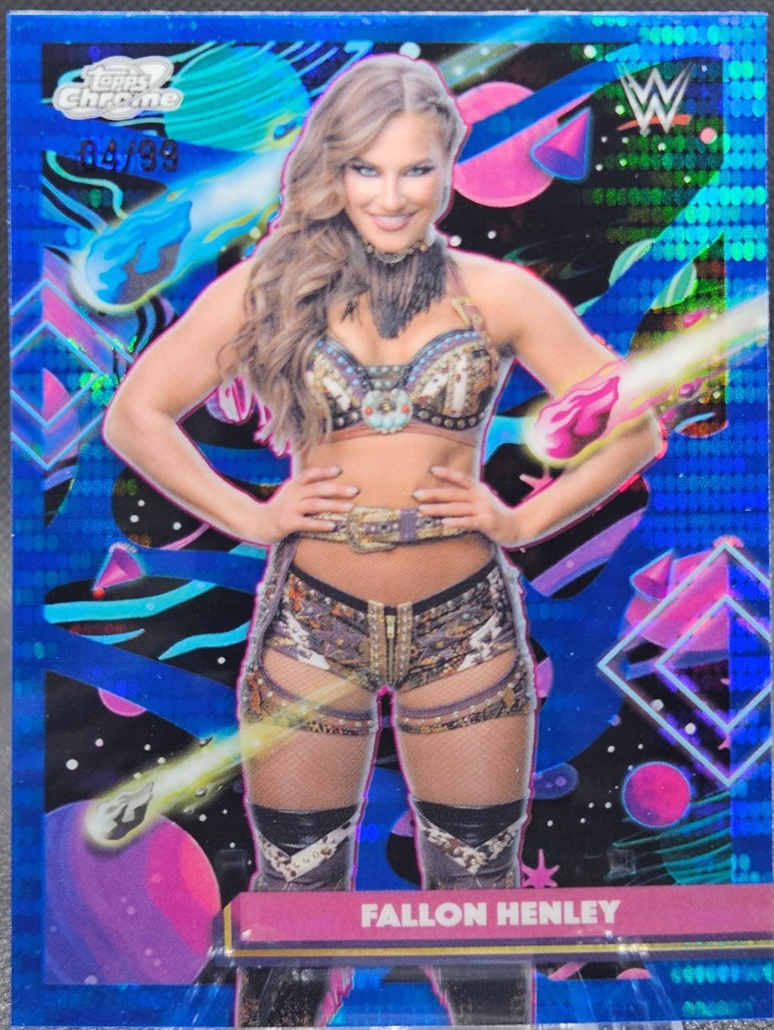 Fallon Henley [Blue Moon Refractor] #60