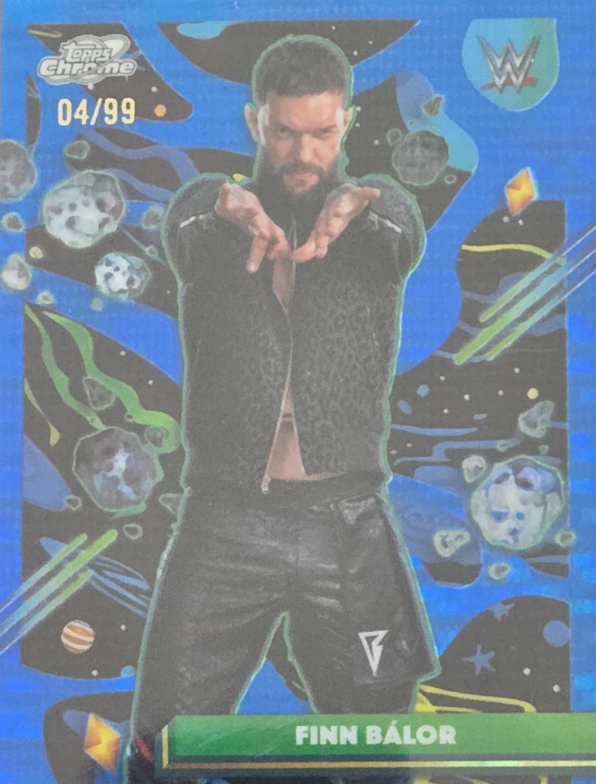 Finn Balor [Blue Moon Refractor] #56