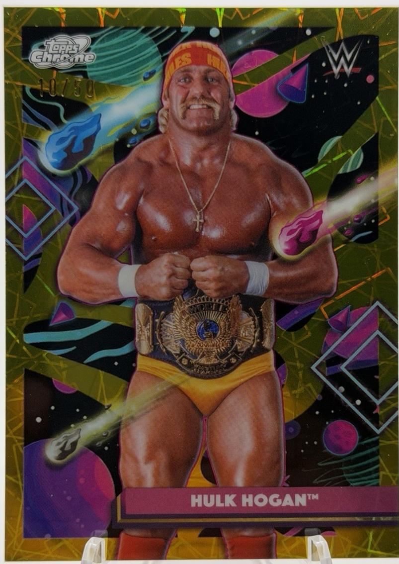 Hulk Hogan [Gold Interstellar Refractor] #25
