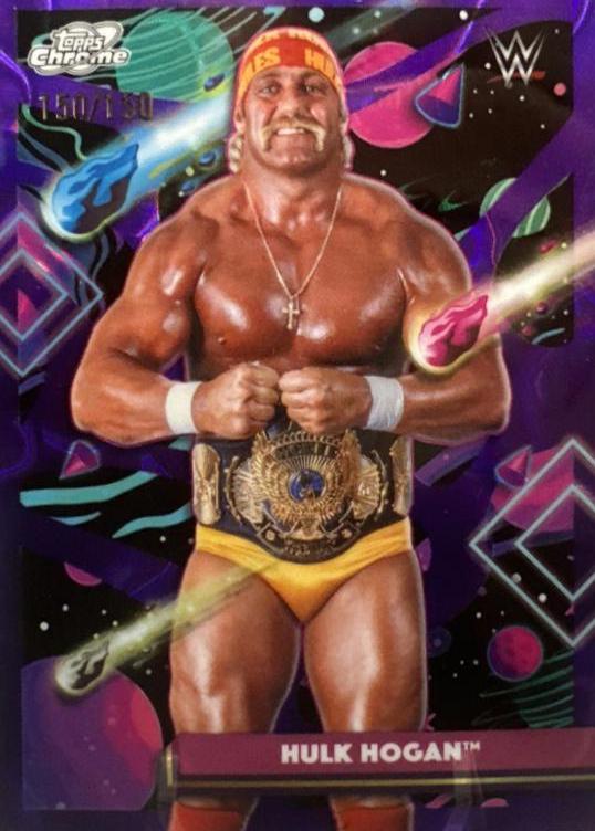 Hulk Hogan [Purple Nebula Refractor] #25