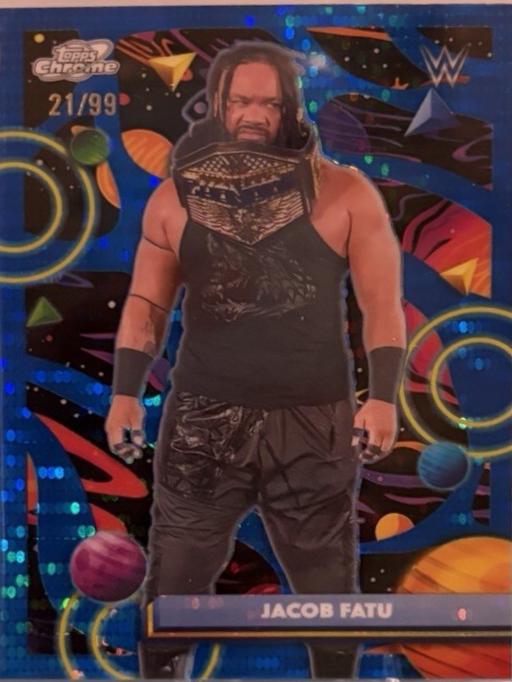 Jacob Fatu [Blue Moon Refractor] #5