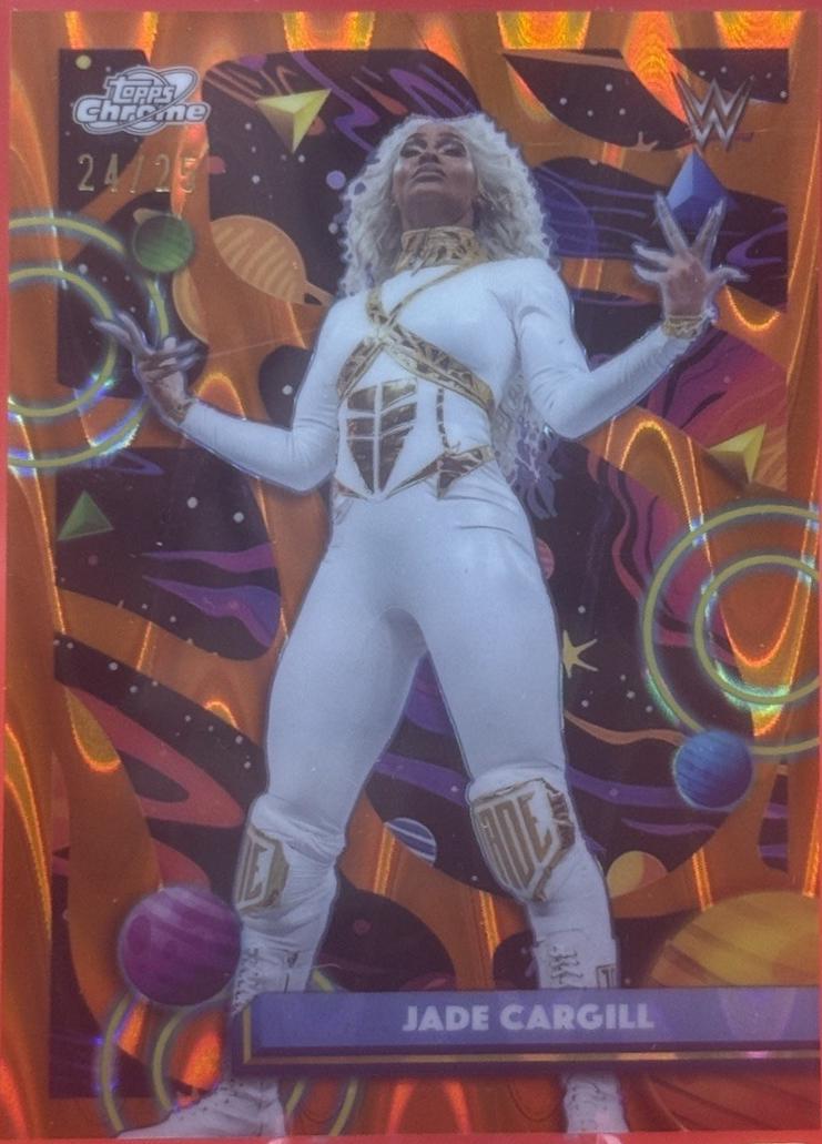 Jade Cargill [Orange Galactic Refractor] #177