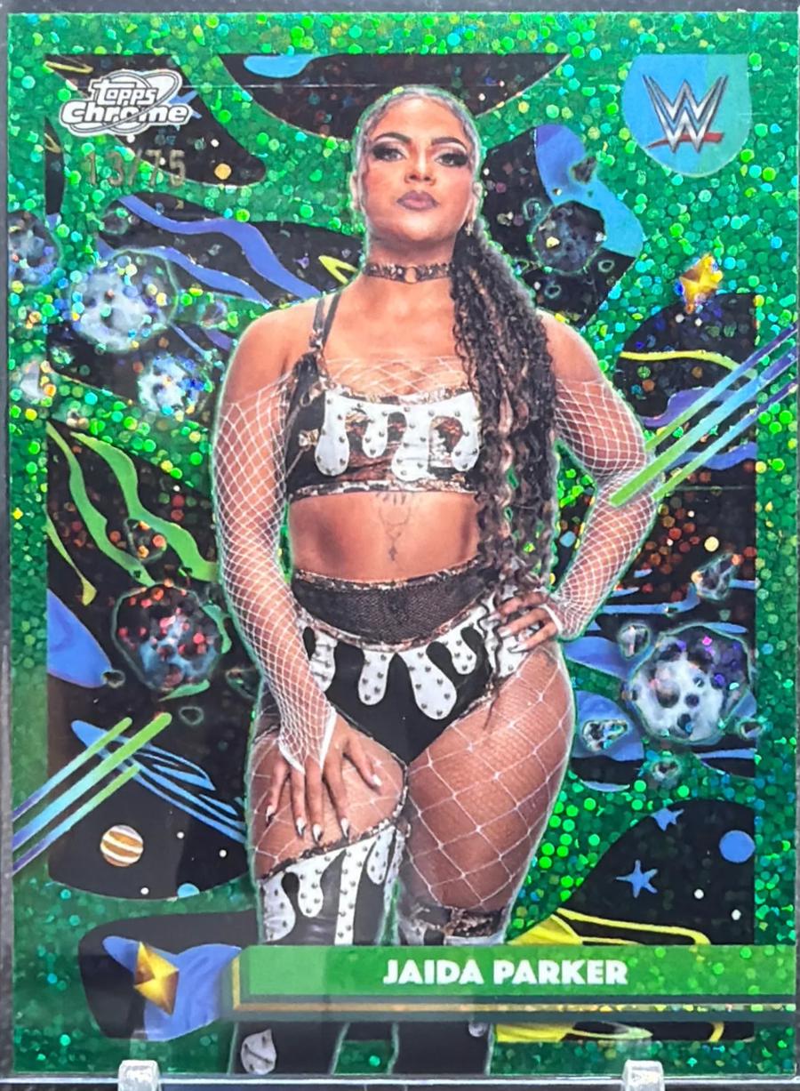 Jaida Parker [Green Space Dust Refractor] #81