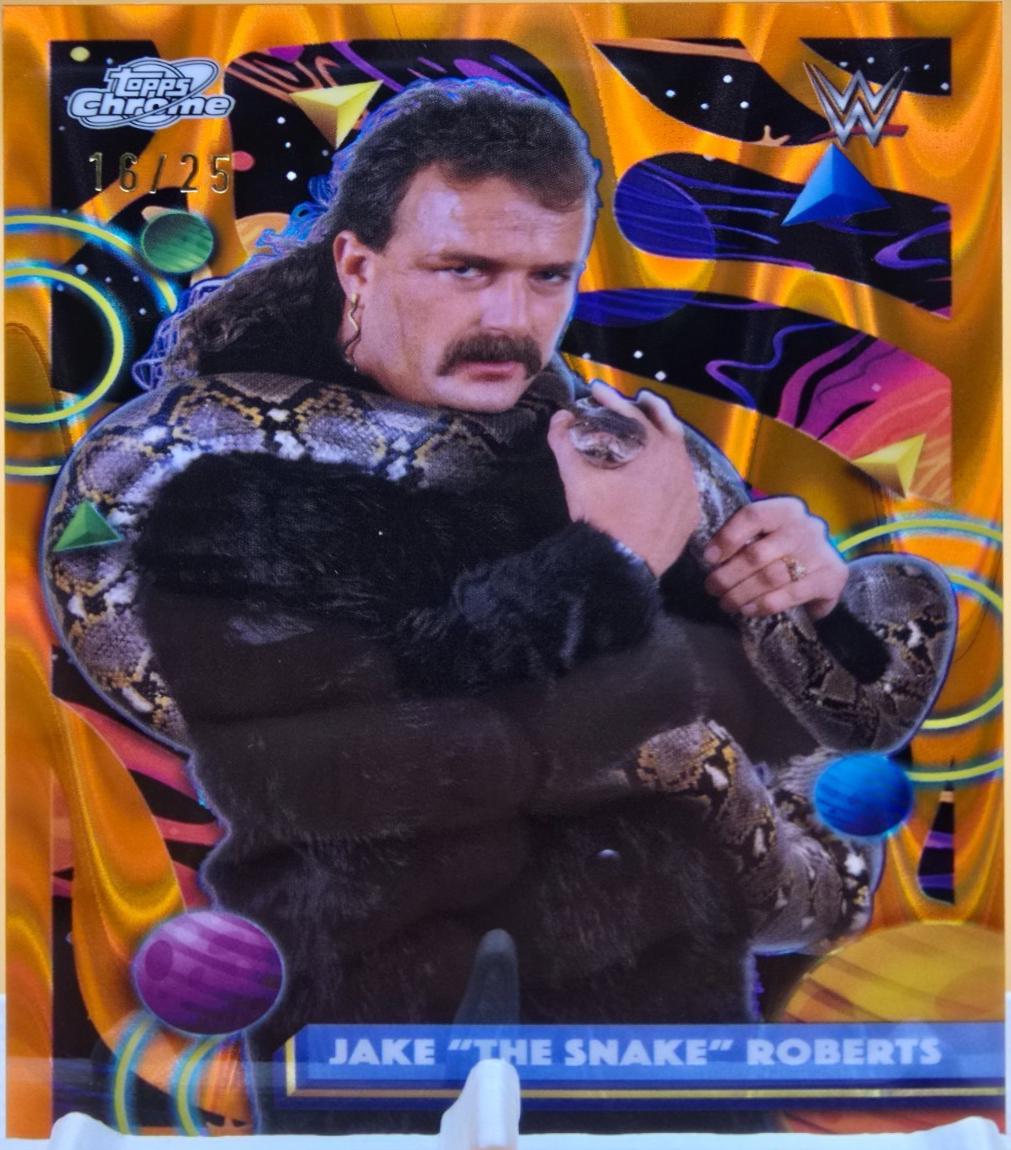 Jake The Snake Roberts [Orange Galactic Refractor] #61