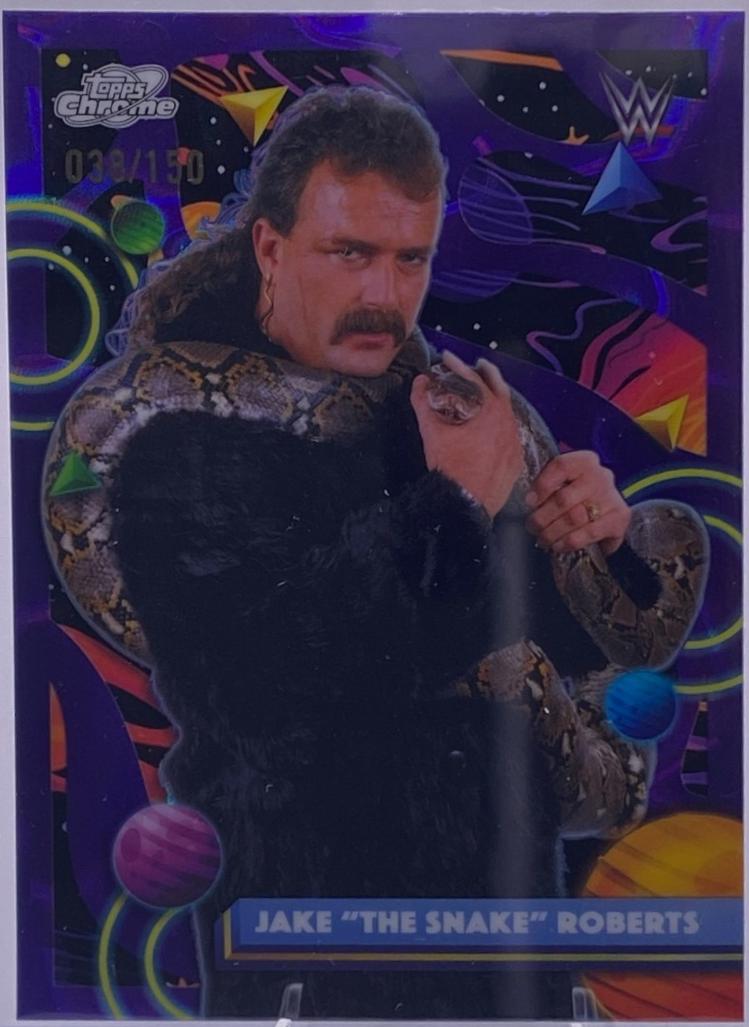 Jake The Snake Roberts [Purple Nebula Refractor] #61
