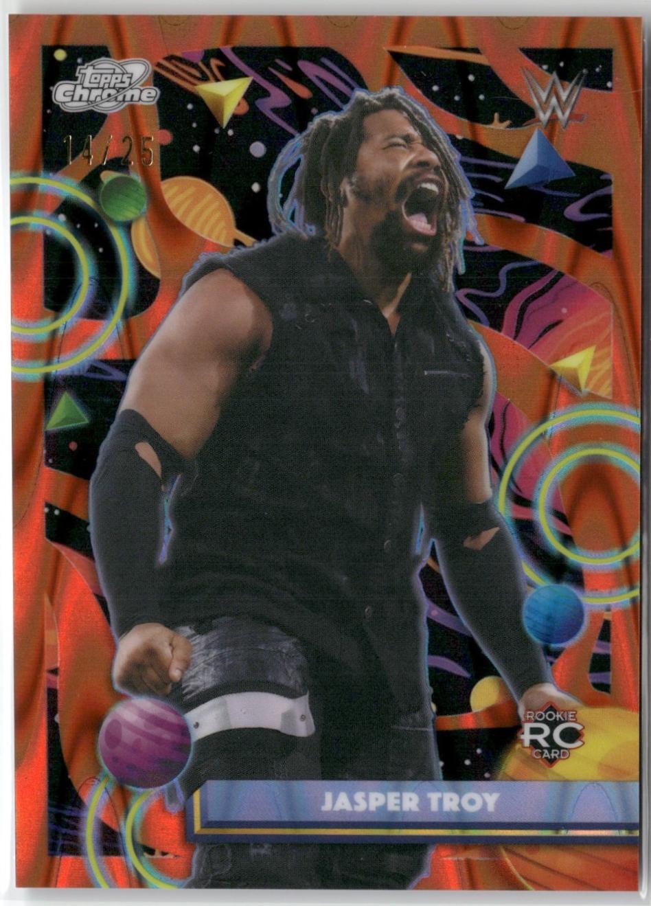 Jasper Troy [Orange Galactic Refractor] #108
