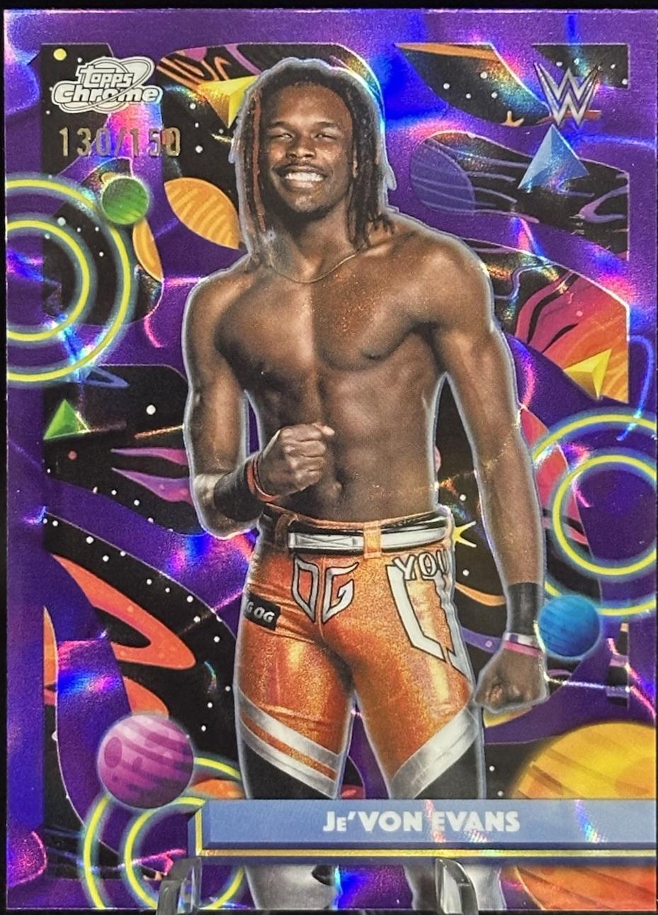 Je'Von Evans [Purple Nebula Refractor] #83