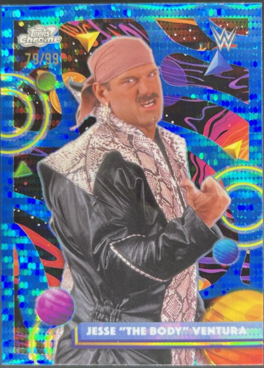 Jesse The Body Ventura [Blue Moon Refractor] #68
