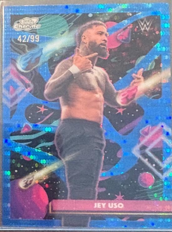 Jey Uso [Blue Moon Refractor] #2