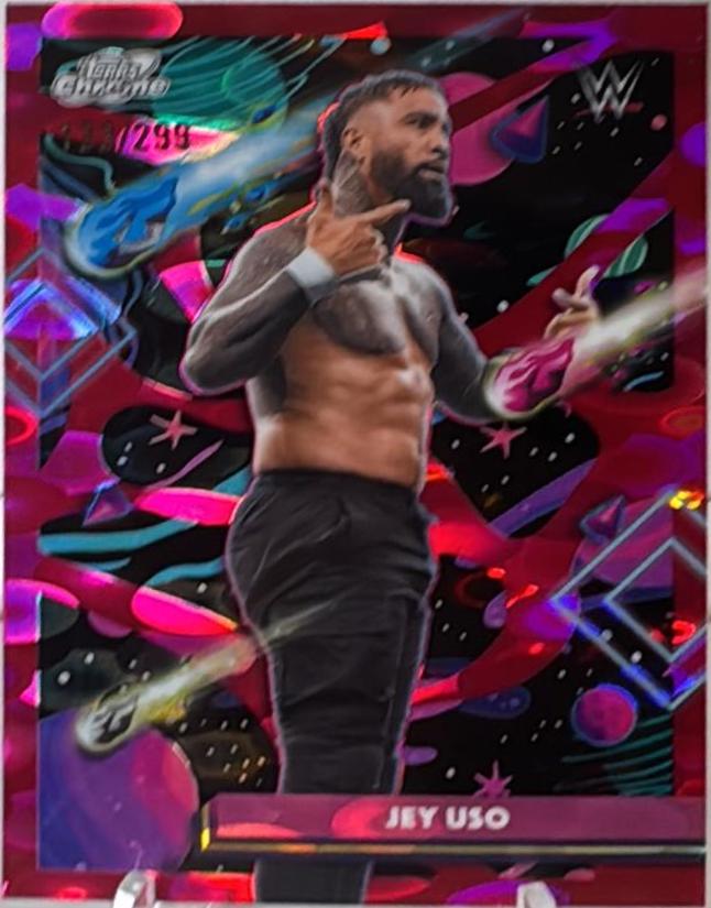 Jey Uso [Magenta Cosmos Refractor] #2