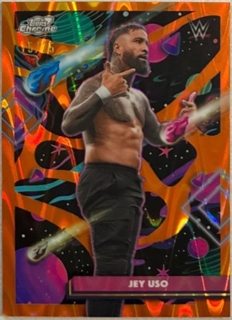 Jey Uso [Orange Galactic Refractor] #2