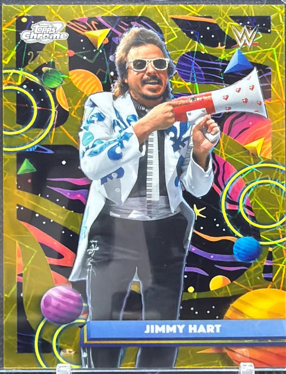 Jimmy Hart [Gold Interstellar Refractor] #193