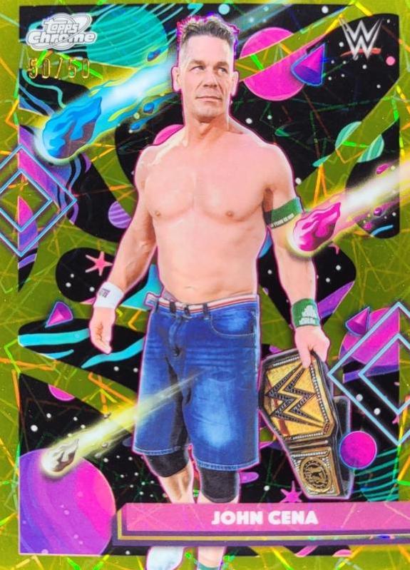 John Cena [Gold Interstellar Refractor] #6