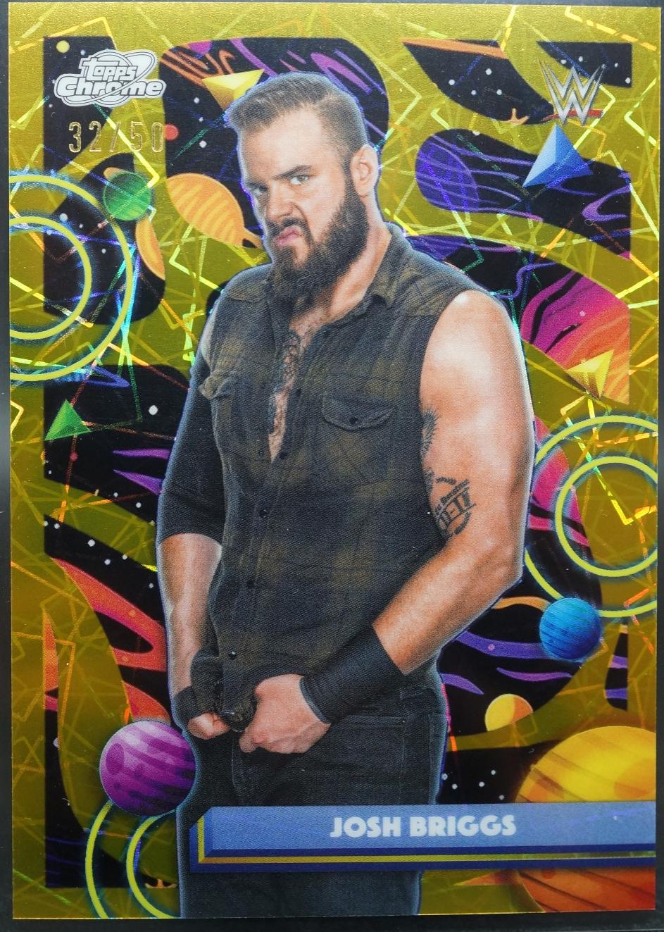 Josh Briggs [Gold Interstellar Refractor] #126