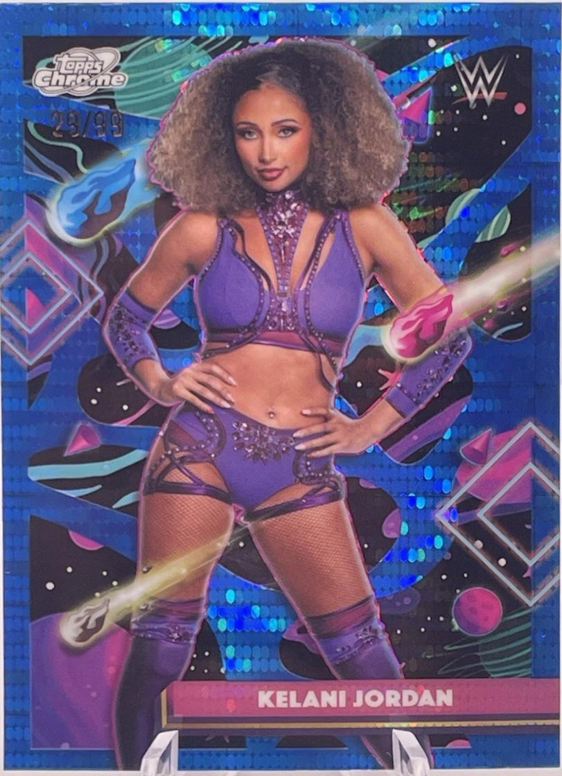 Kelani Jordan [Blue Moon Refractor] #123