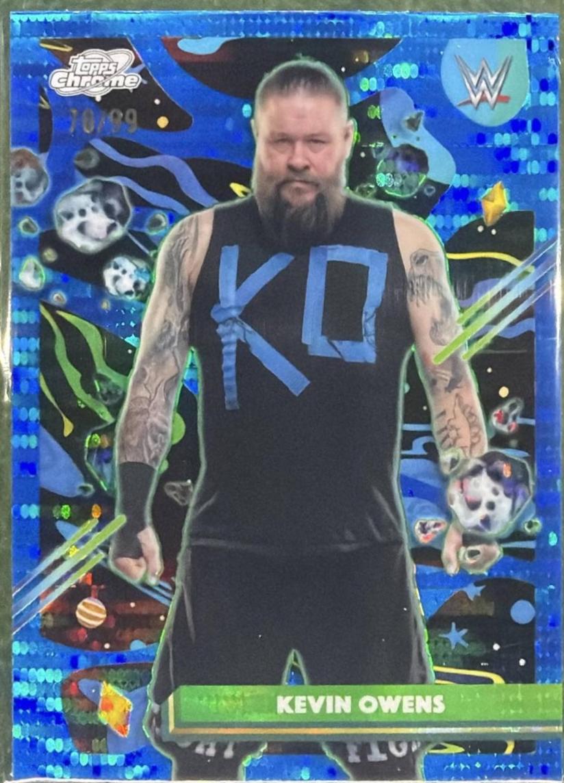 Kevin Owens [Blue Moon Refractor] #93