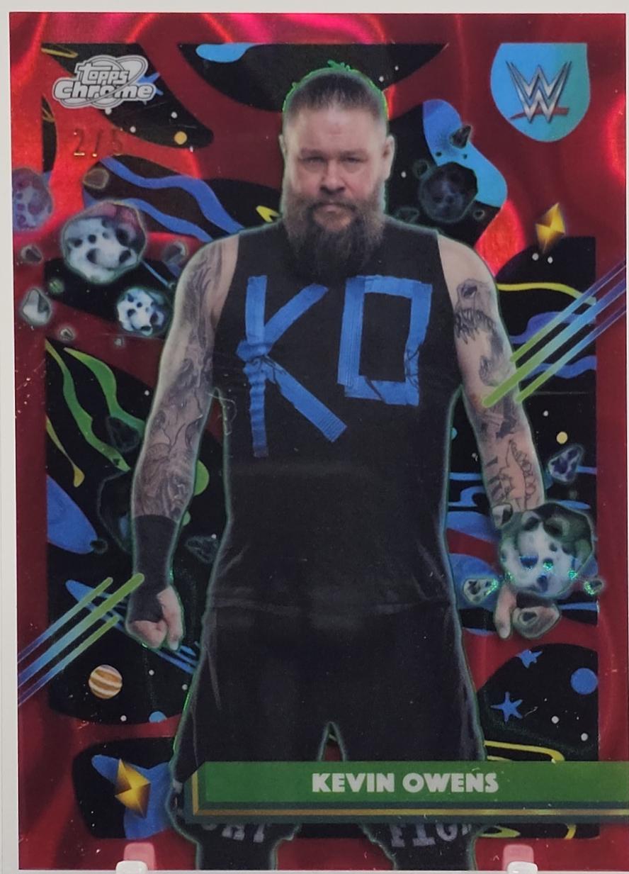 Kevin Owens [Red Flare Refractor] #93
