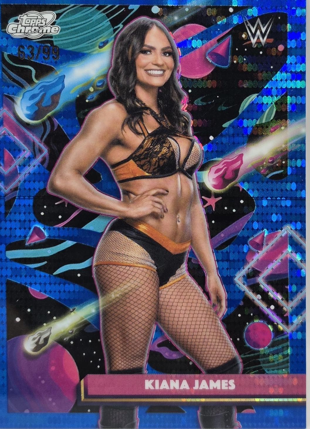 Kiana James [Blue Moon Refractor] #49