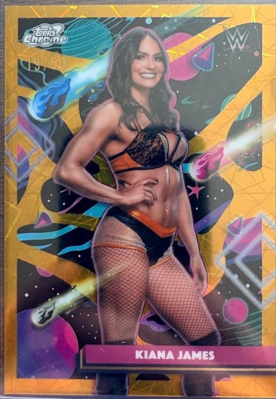 Kiana James [Gold Interstellar Refractor] #49
