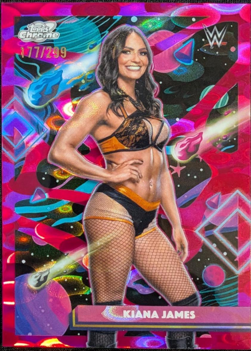 Kiana James [Magenta Cosmos Refractor] #49