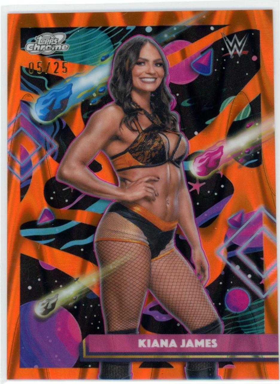 Kiana James [Orange Galactic Refractor] #49