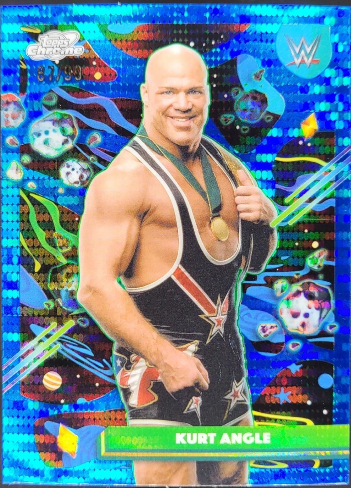 Kurt Angle [Blue Moon Refractor] #67